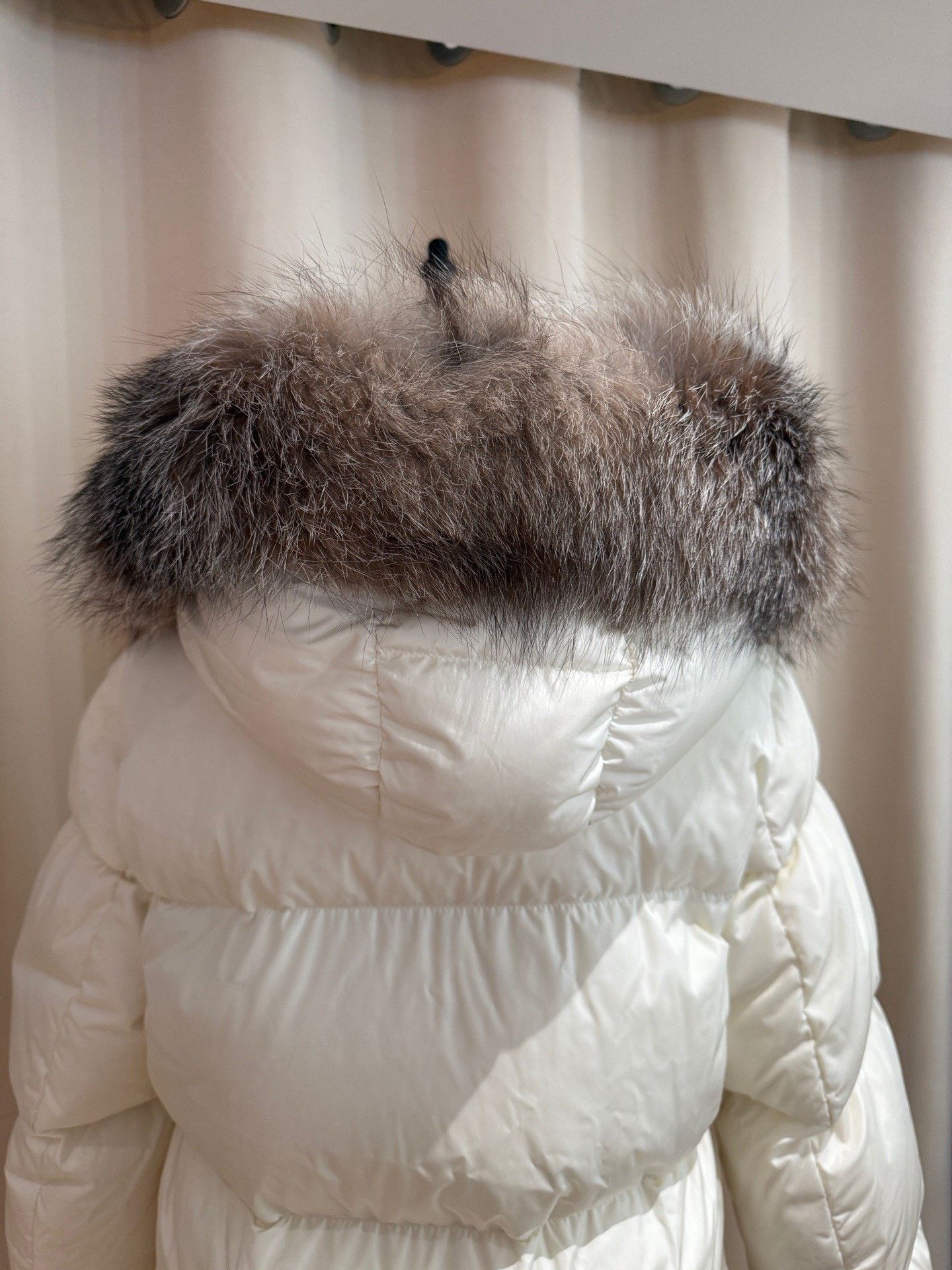 Moncler Moncler Long White Down Jacket Size XS / US 0-2 / IT 36-38 - 3 Thumbnail