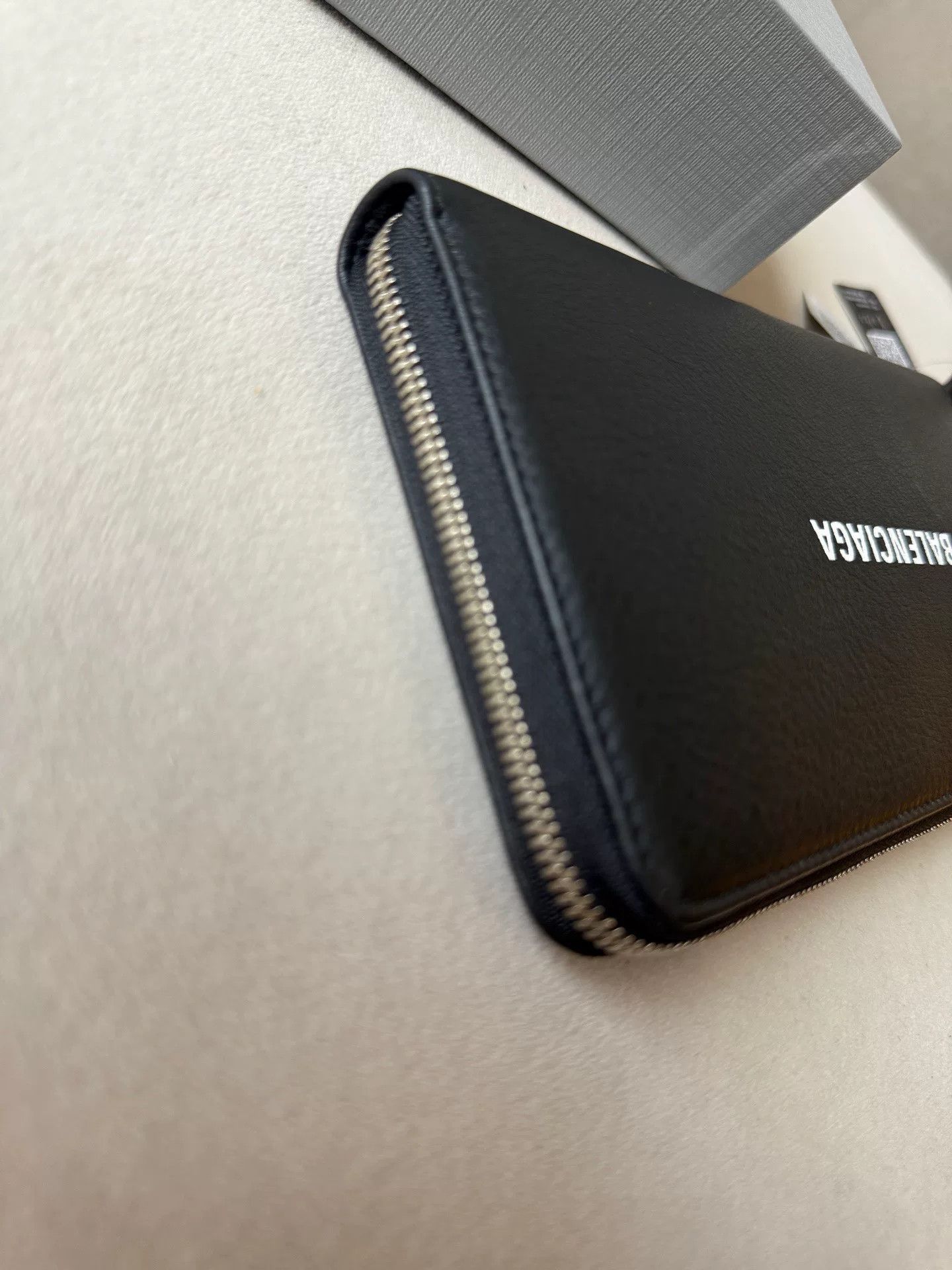 Balenciaga Balenciaga Black Long Zip Wallet Size ONE SIZE - 4 Thumbnail