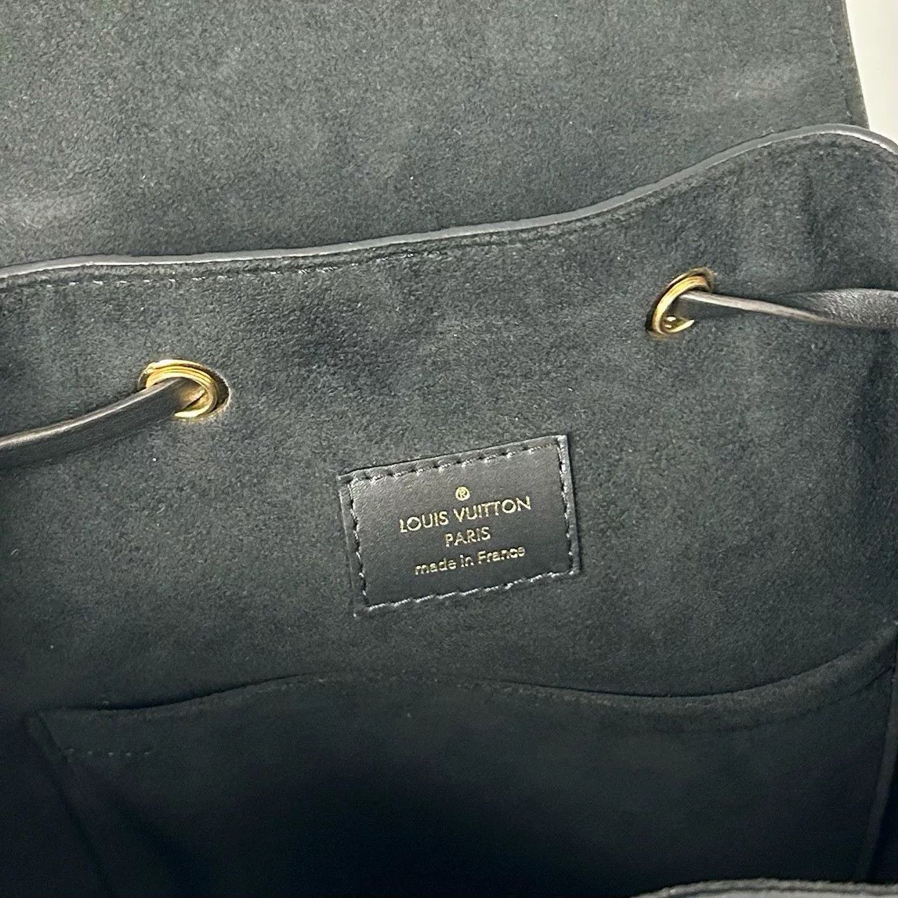 Louis Vuitton Louis Vuitton Black Monogram Small Backpack Size ONE SIZE - 6 Thumbnail
