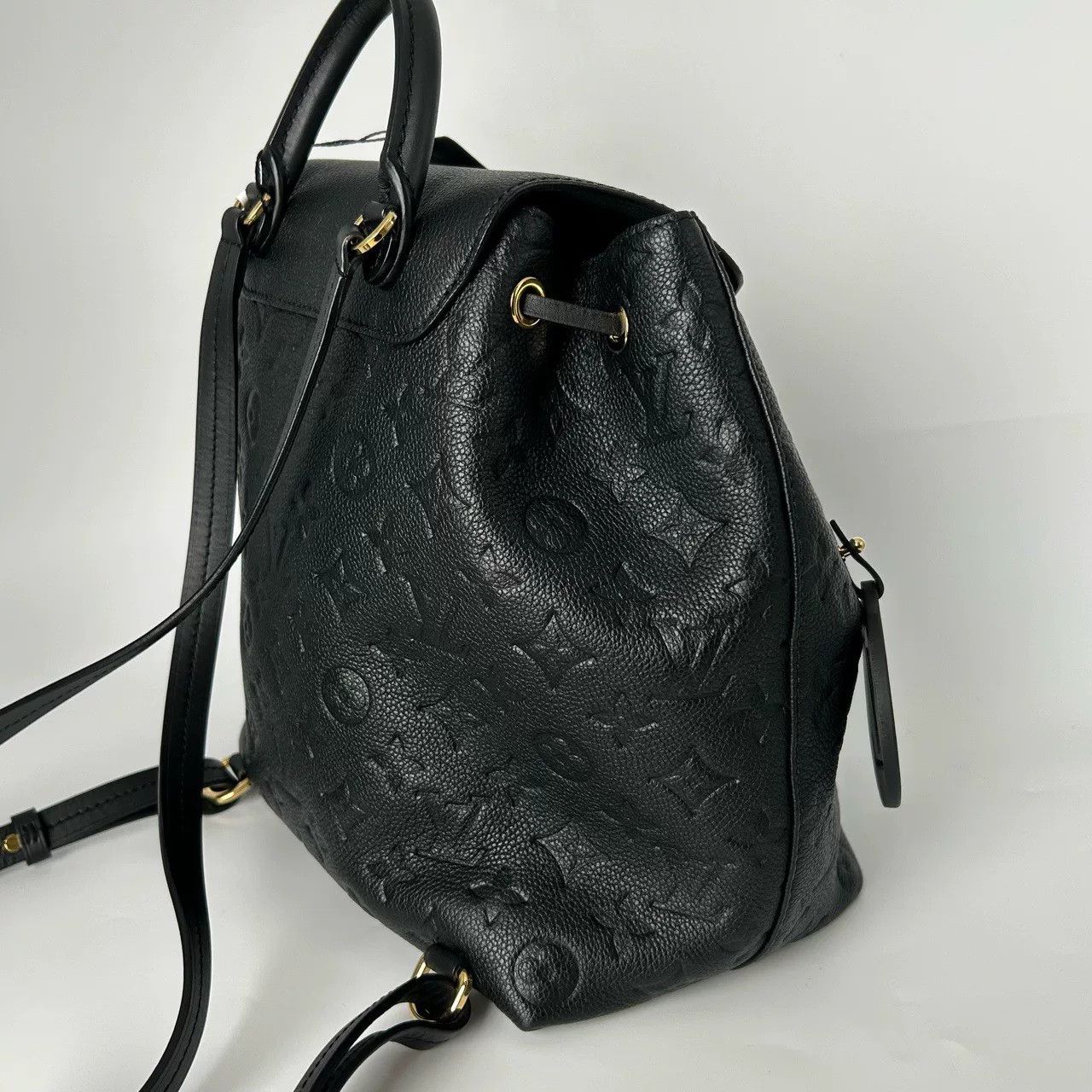 Louis Vuitton Louis Vuitton Black Monogram Small Backpack Size ONE SIZE - 3 Thumbnail