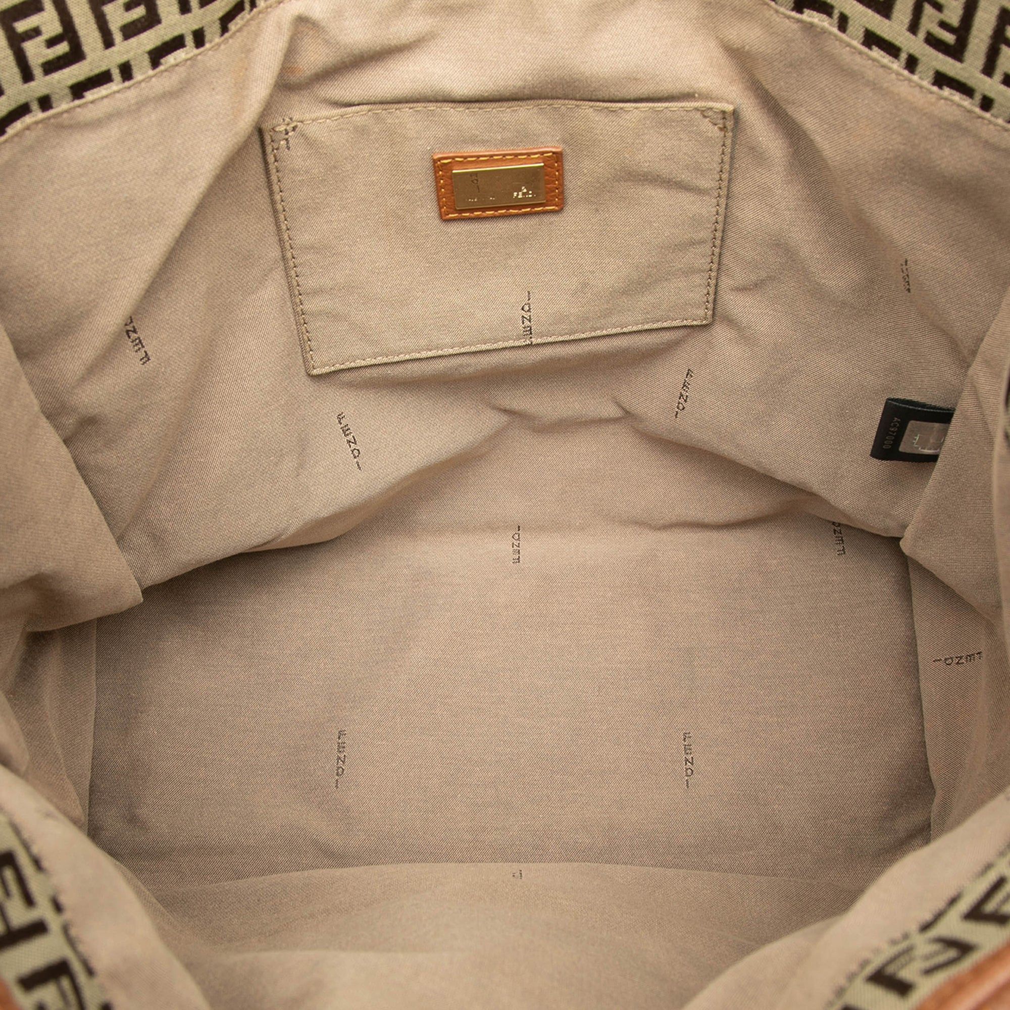 Fendi Zucchino Canvas Tote Size ONE SIZE - 4 Thumbnail