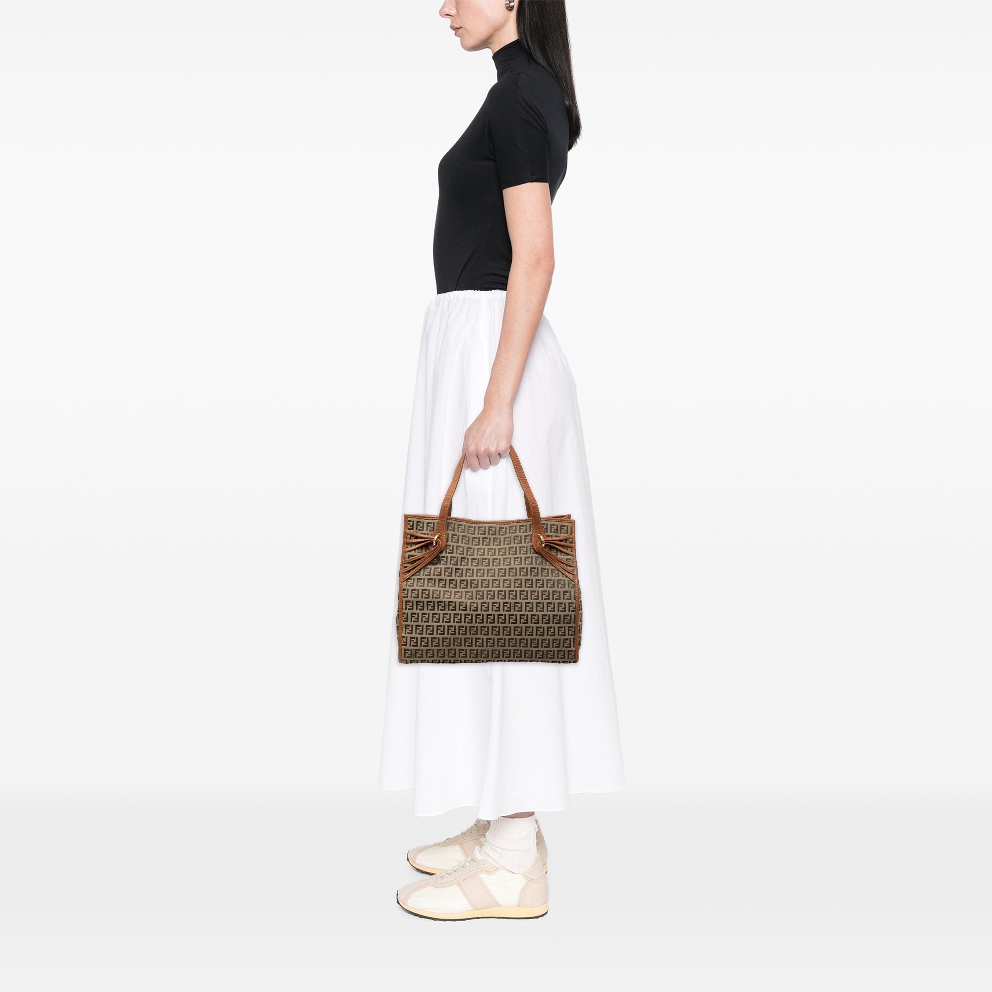 Fendi Zucchino Canvas Tote Size ONE SIZE - 7 Thumbnail