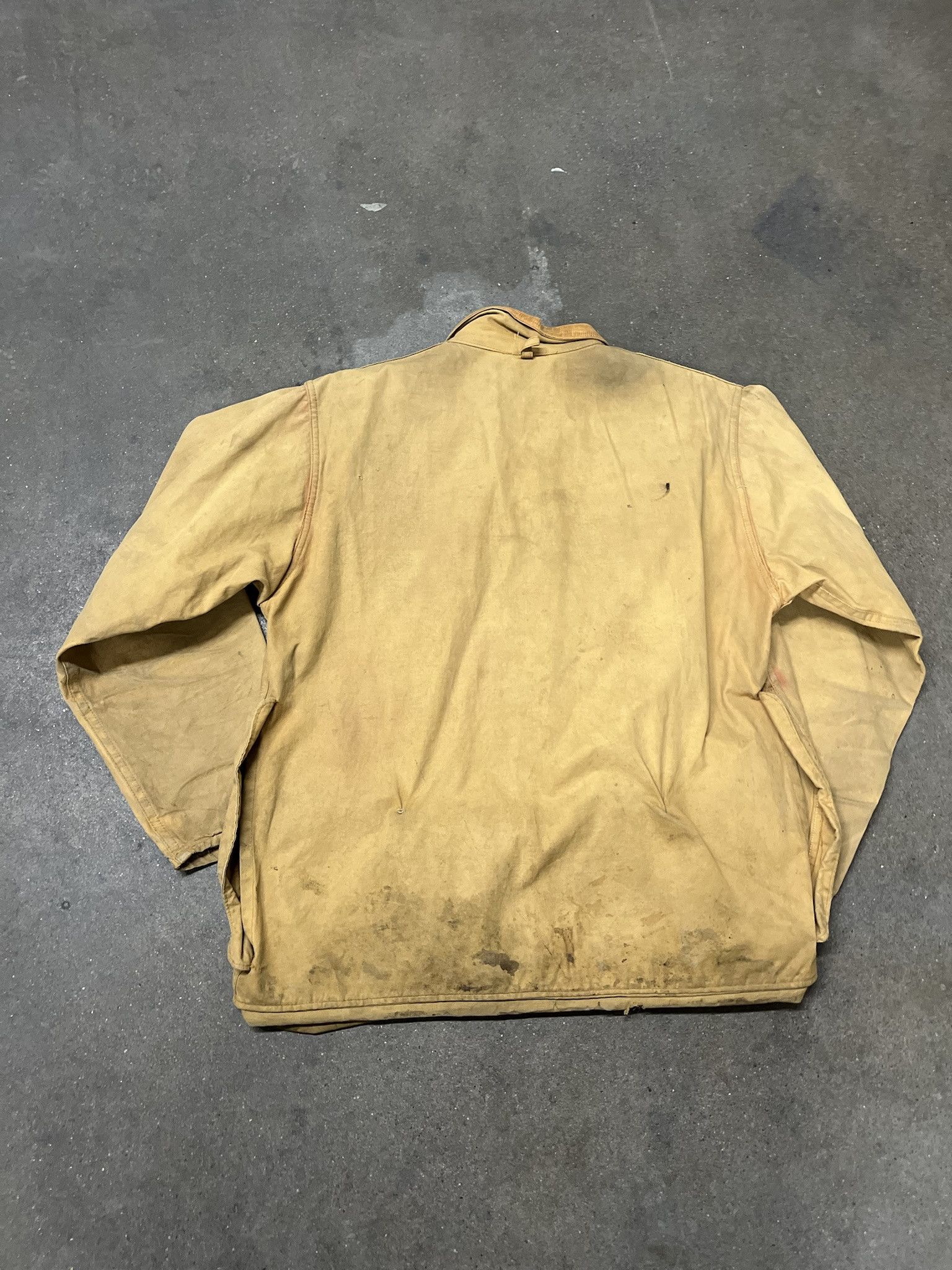 Carhartt × Vintage Vintage 1970s Holiday Distressed Water Repellant Canvas Hunting Flannel LIned Jacket Size M Size US M / EU 48-50 / 2 - 4 Thumbnail