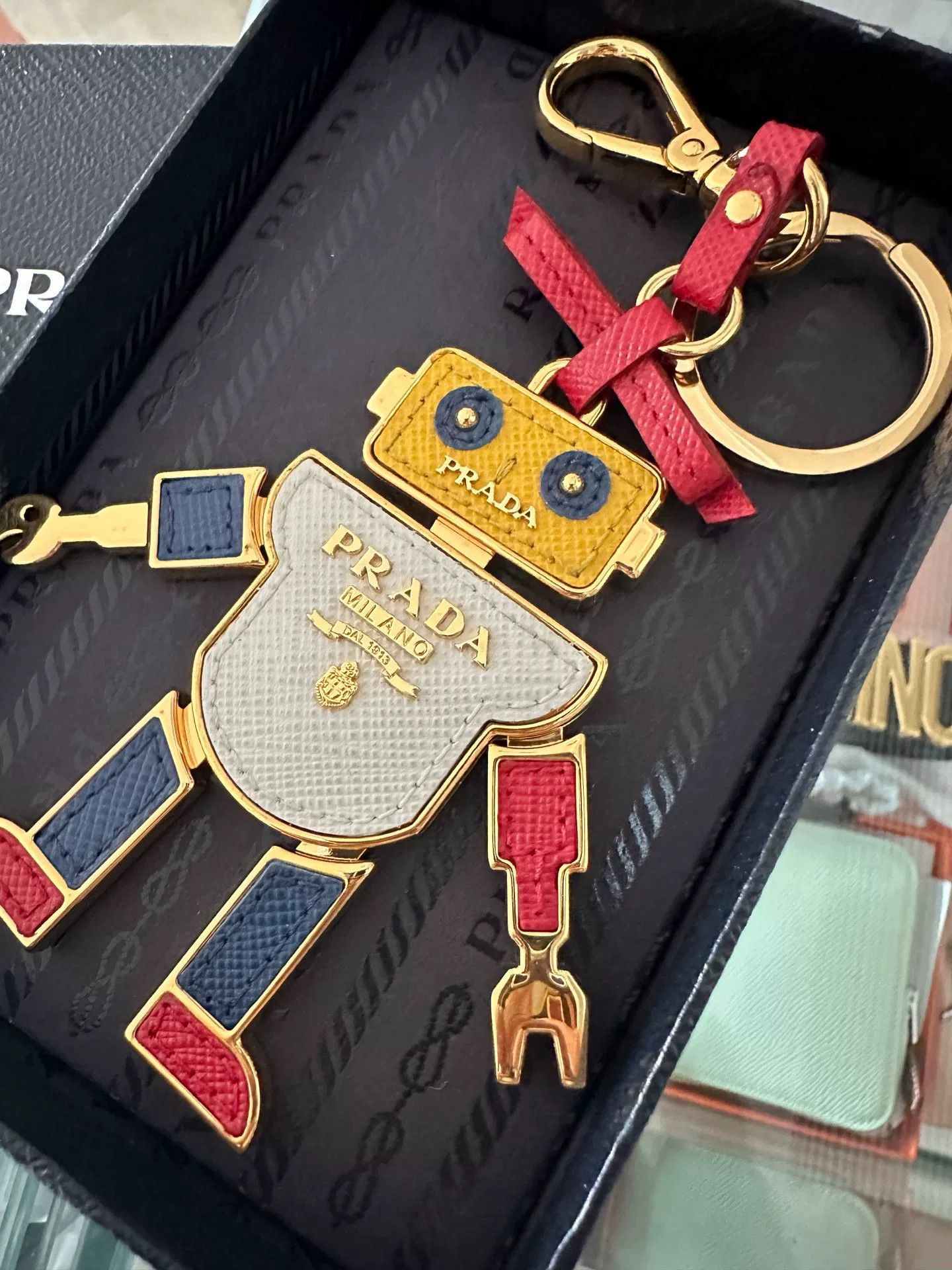 Prada Prada Robot Charm Keychain Size ONE SIZE - 2 Thumbnail