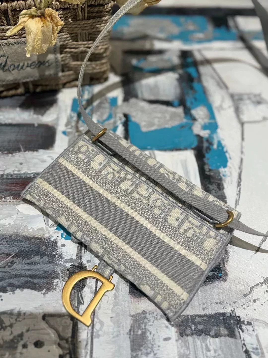 Dior Dior Embroidered Saddle Bag Size ONE SIZE - 2 Thumbnail