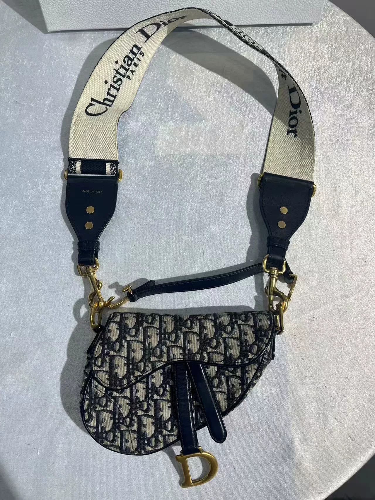 Dior Dior Monogram Saddle Bag Small Size ONE SIZE - 2 Thumbnail