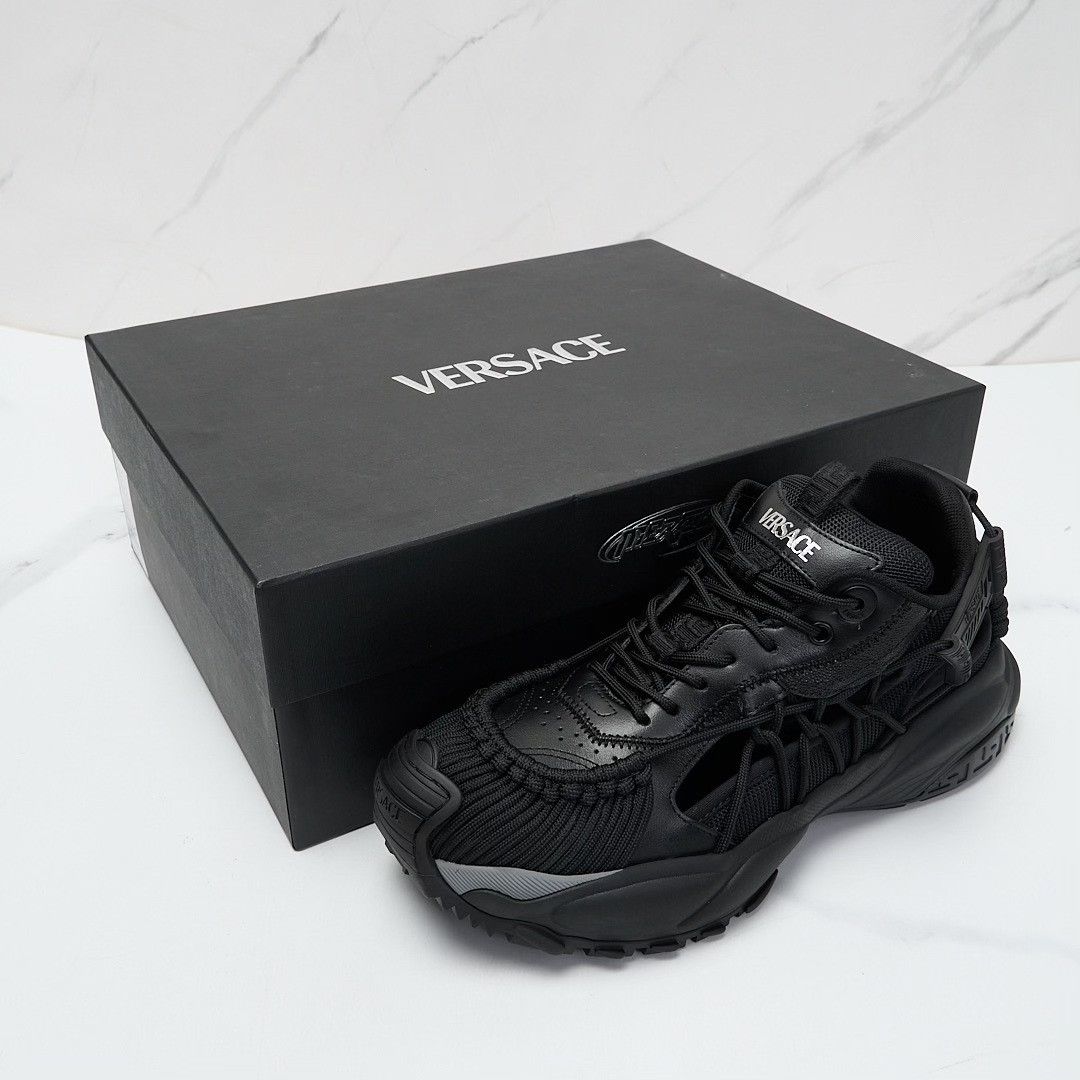 Versace Versace Mercury Hollow Strap Sneakers Size US 6 / EU 39 - 7 Thumbnail