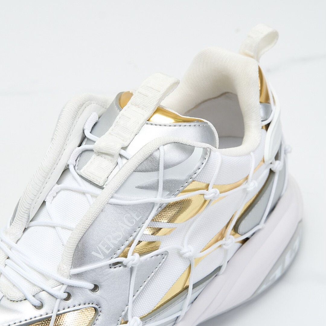 Versace Versace Men's Mercury Mesh Patchwork Sneakers Size US 7 / EU 40 - 7 Thumbnail