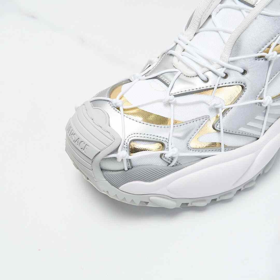 Versace Versace Men's Mercury Mesh Patchwork Sneakers Size US 7 / EU 40 - 5 Thumbnail