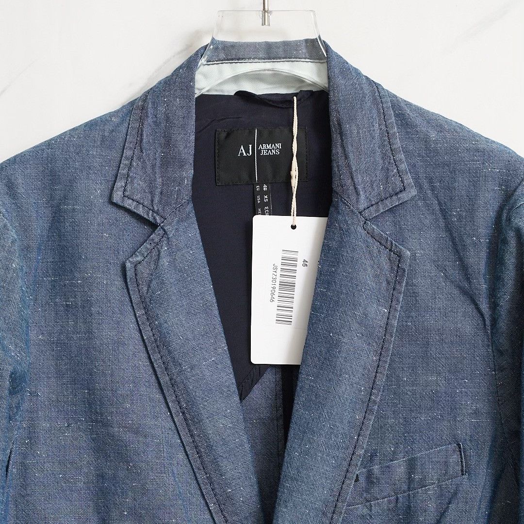 Armani Armani Jeans Men's Notch Lapel Suit Size US M / EU 48-50 / 2 - 6 Thumbnail
