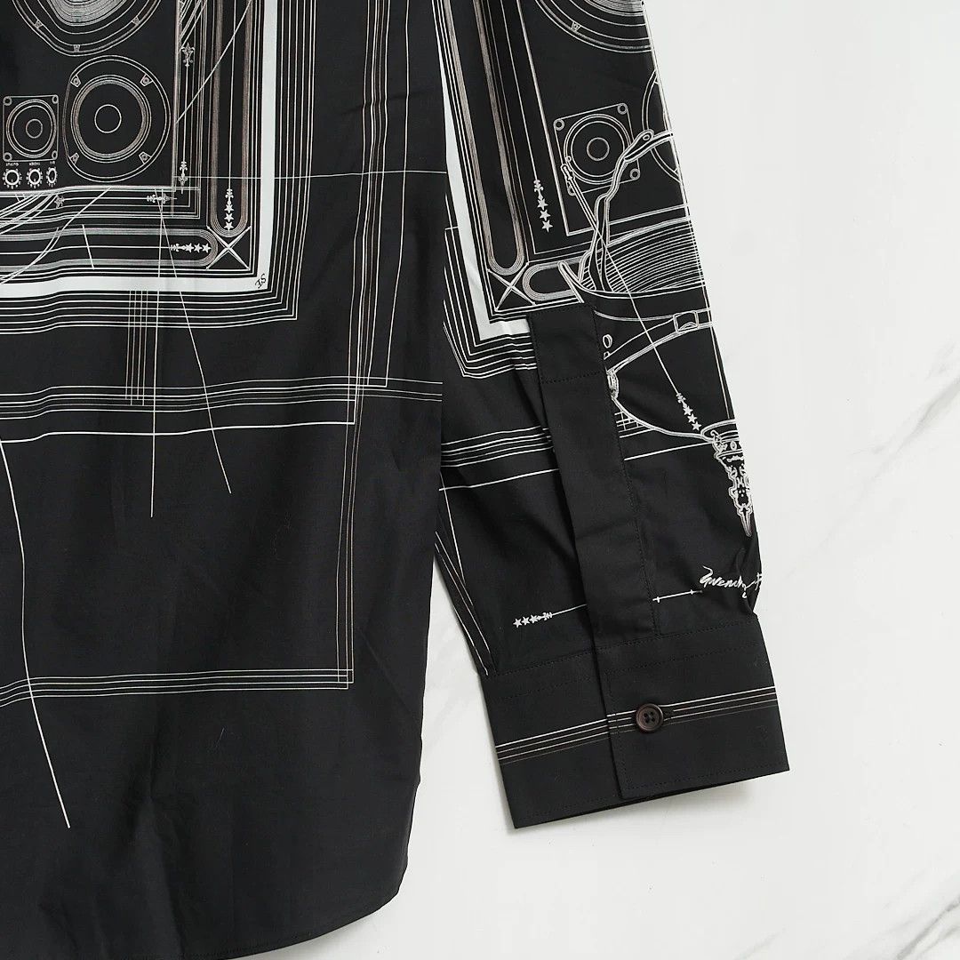 Givenchy Givenchy Men's Cobra Line Shirt Size US M / EU 48-50 / 2 - 6 Thumbnail