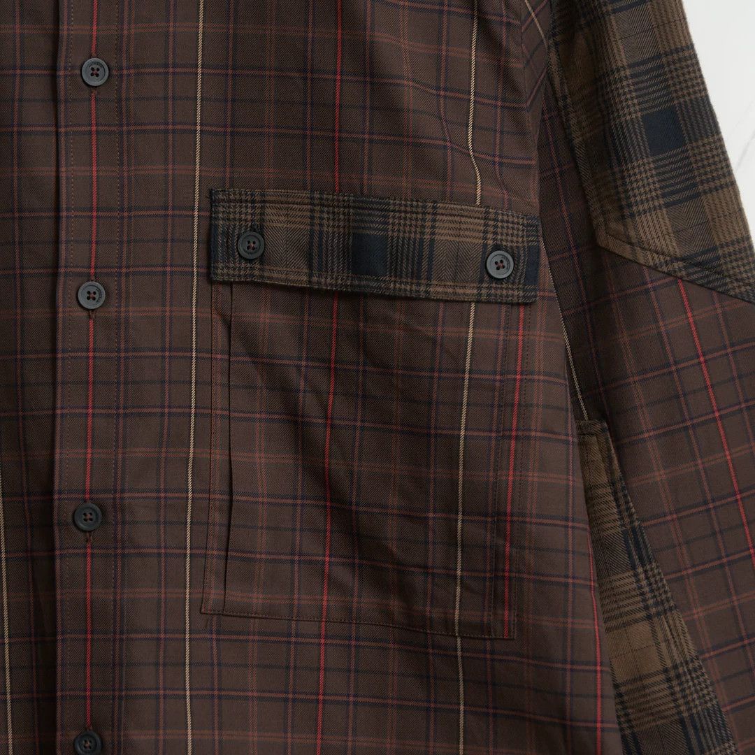 Givenchy Givenchy Men's Plaid Long-Sleeve Shirt Size US M / EU 48-50 / 2 - 3 Thumbnail