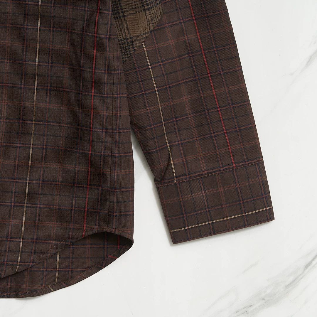 Givenchy Givenchy Men's Plaid Long-Sleeve Shirt Size US M / EU 48-50 / 2 - 4 Thumbnail