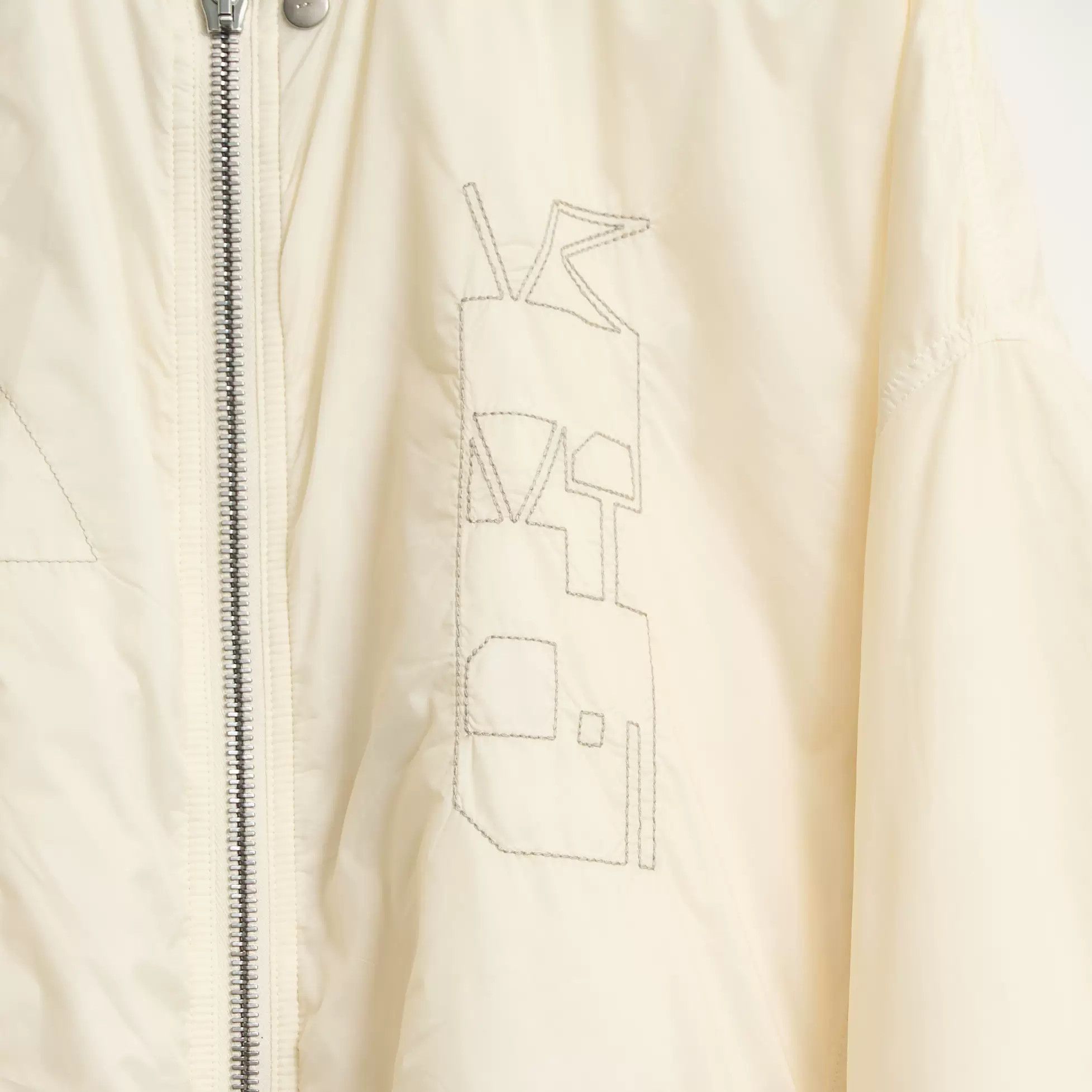 Rick Owens Rick Owens Men's Embroidered Zip Jacket Size US M / EU 48-50 / 2 - 3 Thumbnail