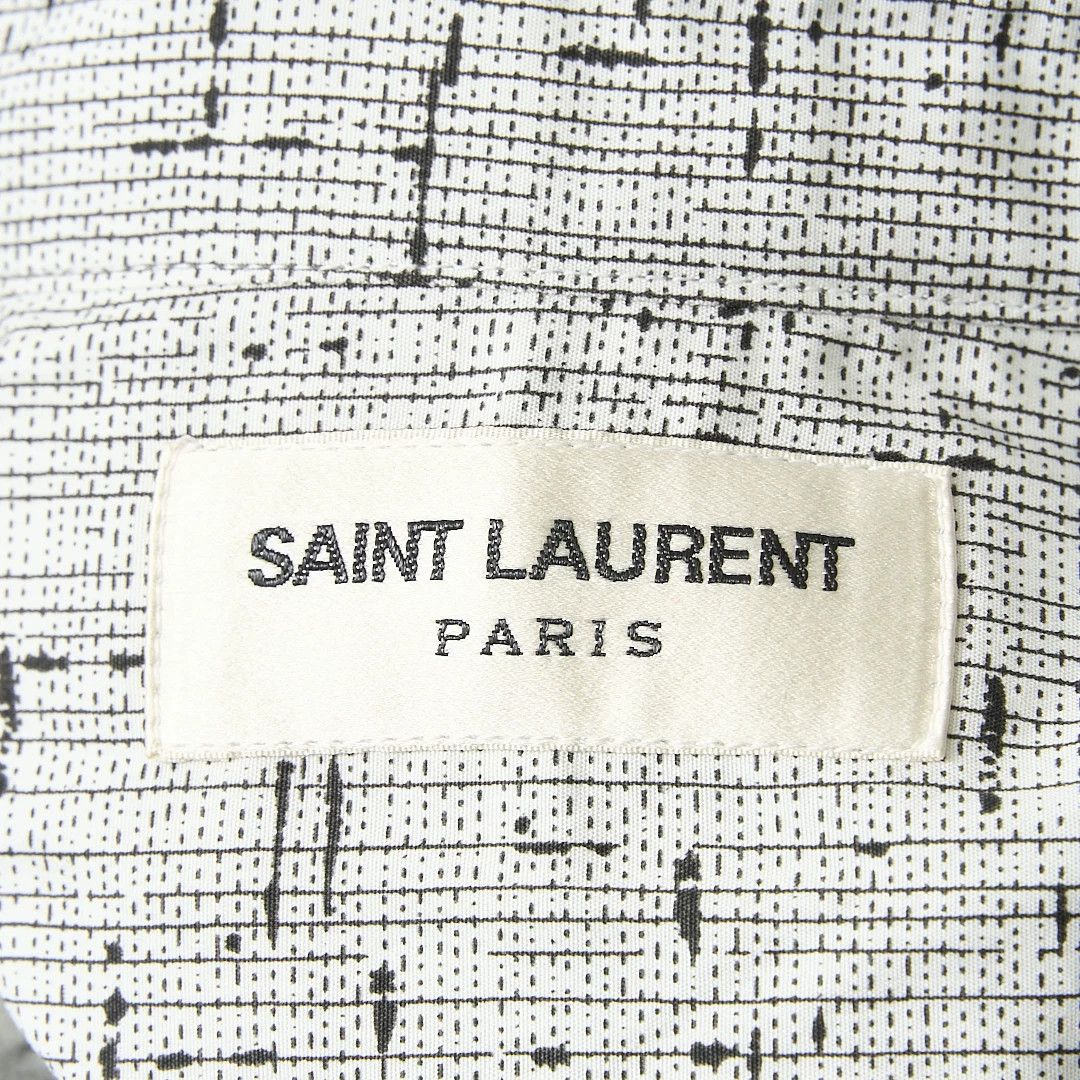 Saint Laurent Paris Saint Laurent Men's Cotton Shirt Size US M / EU 48-50 / 2 - 6 Thumbnail
