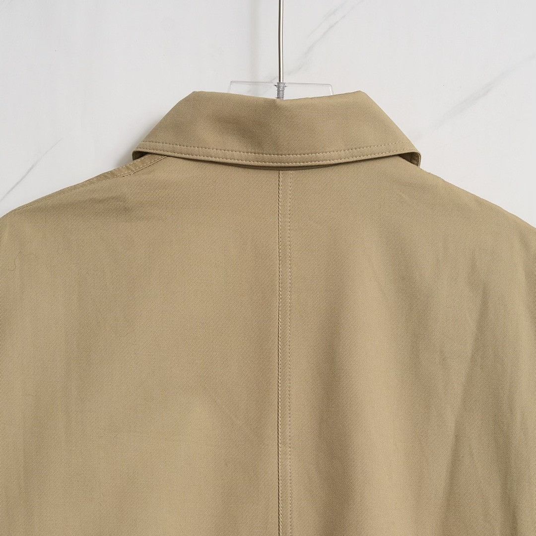 Toteme Toteme Women's Oversized Minimalist Trench Coat Size M / US 6-8 / IT 42-44 - 6 Thumbnail