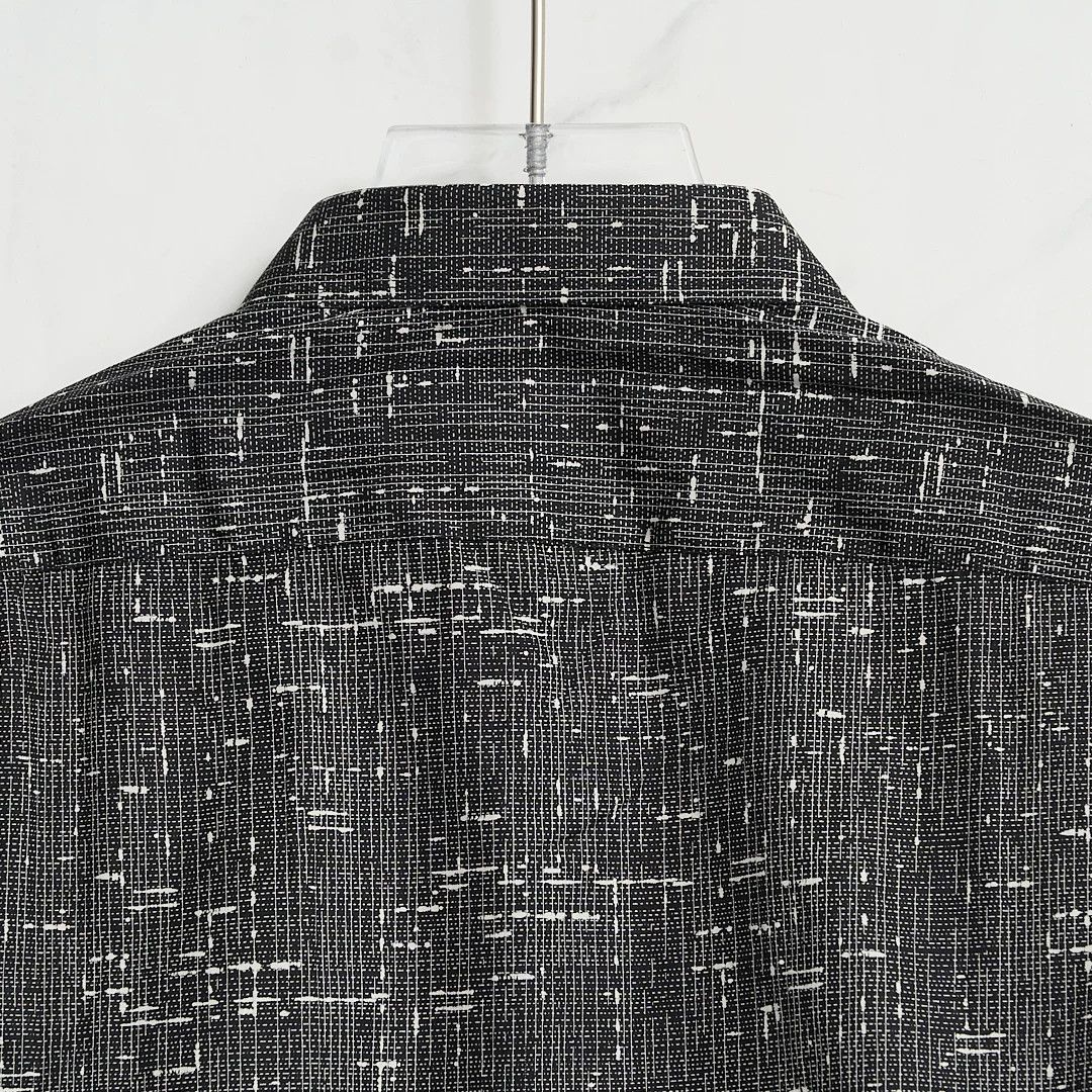 Saint Laurent Paris Saint Laurent Men's Contrast Stripe Shirt Size US M / EU 48-50 / 2 - 5 Thumbnail