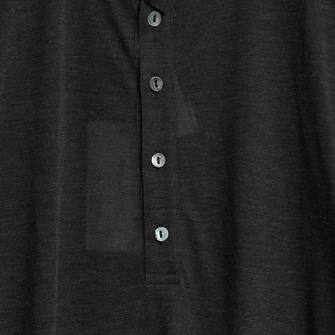 Dolce & Gabbana Dolce&Gabbana Men's Solid Long-Sleeve T-Shirt Size US S / EU 44-46 / 1 - 5 Thumbnail