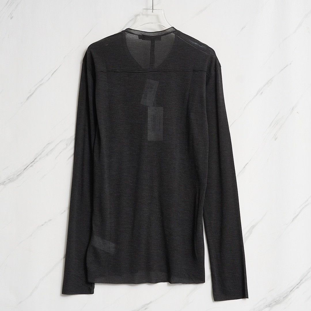 Dolce & Gabbana Dolce&Gabbana Men's Solid Long-Sleeve T-Shirt Size US S / EU 44-46 / 1 - 6 Thumbnail