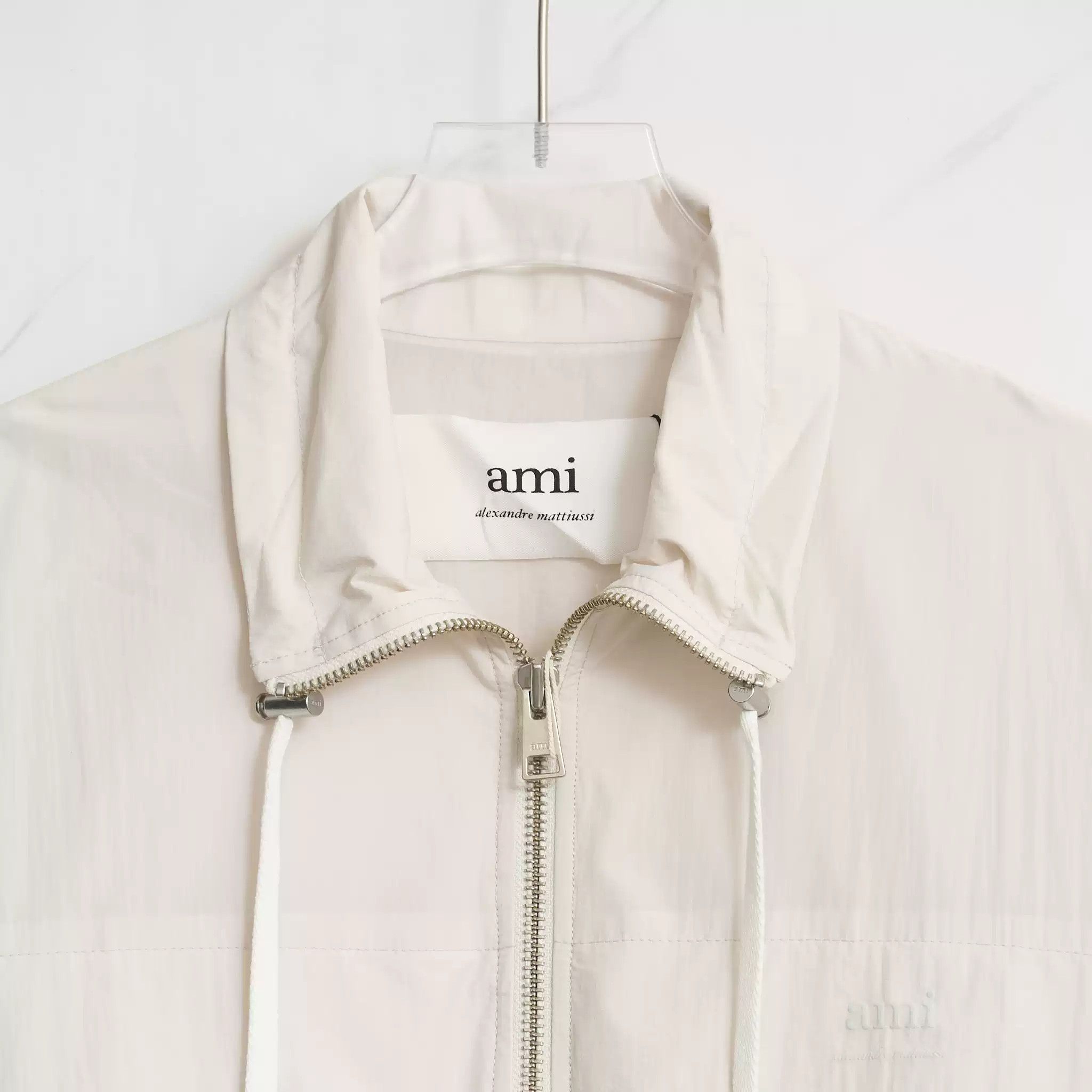 AMI Ami Paris Men's Stand-Collar Jacket Size US M / EU 48-50 / 2 - 2 Thumbnail