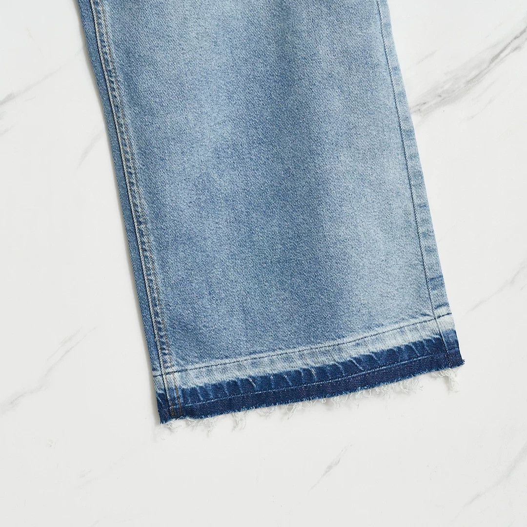 Natasha Zinko Natasha Zinko Women's Washed Wide-Leg Jeans Size 22" - 3 Thumbnail
