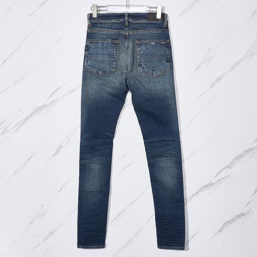 Amiri Amiri Men's Washed Distressed Jeans Size US 30 / EU 46 - 5 Thumbnail