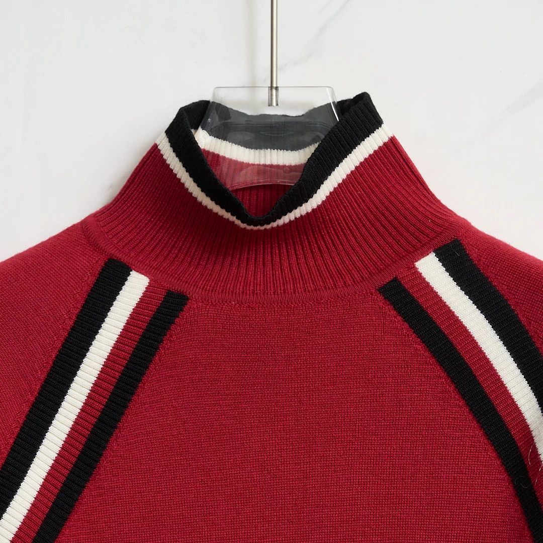 Fendi Fendi Men's Logo Stripe Knit Sweater Size US M / EU 48-50 / 2 - 2 Thumbnail