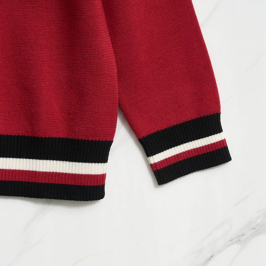 Fendi Fendi Men's Logo Stripe Knit Sweater Size US M / EU 48-50 / 2 - 4 Thumbnail