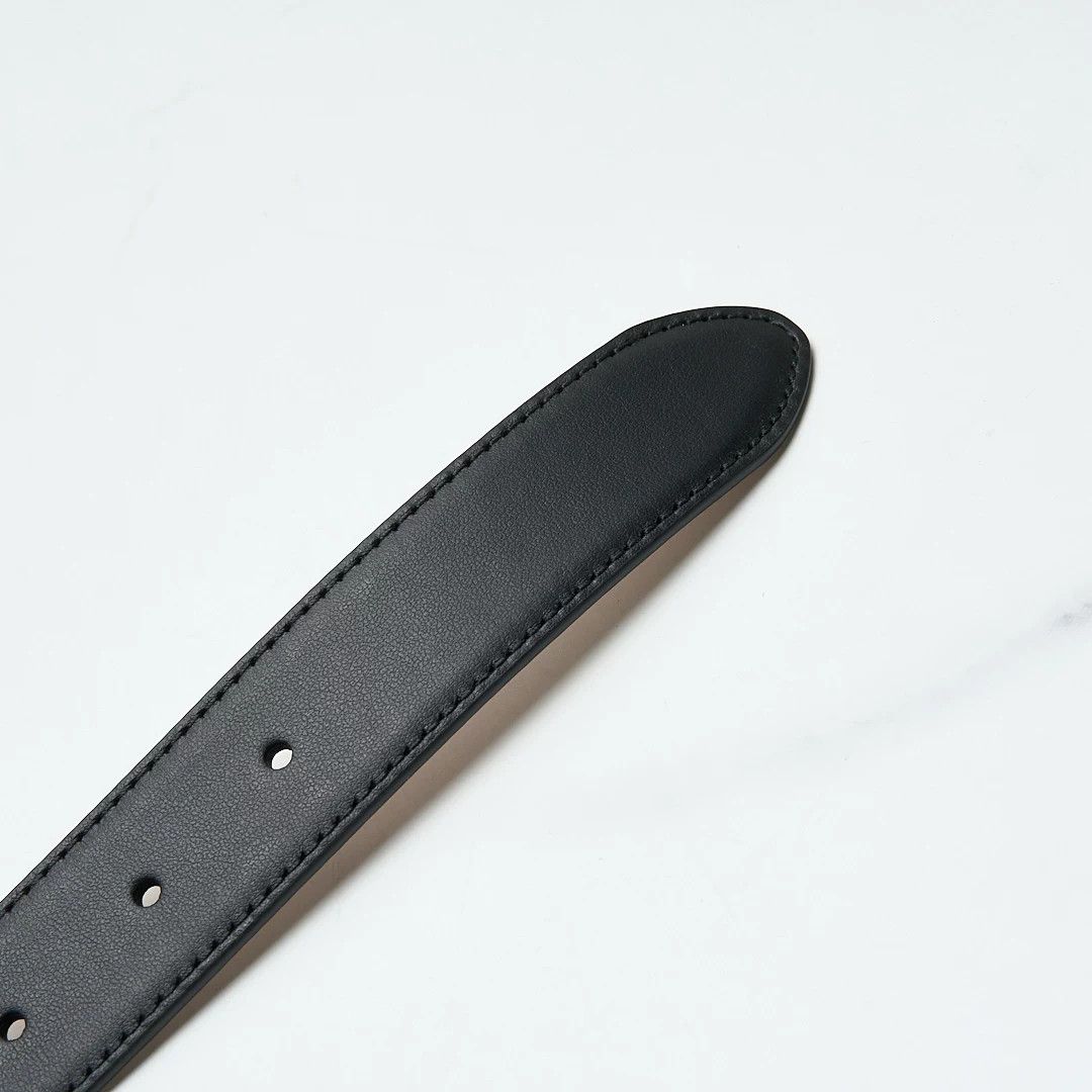 Alexander McQueen Alexander McQueen Men's Logo Belt Size ONE SIZE - 5 Thumbnail