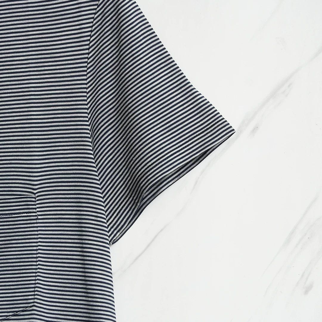 Saint Laurent Paris Saint Laurent Men's Striped Crewneck T-Shirt Size US M / EU 48-50 / 2 - 3 Thumbnail