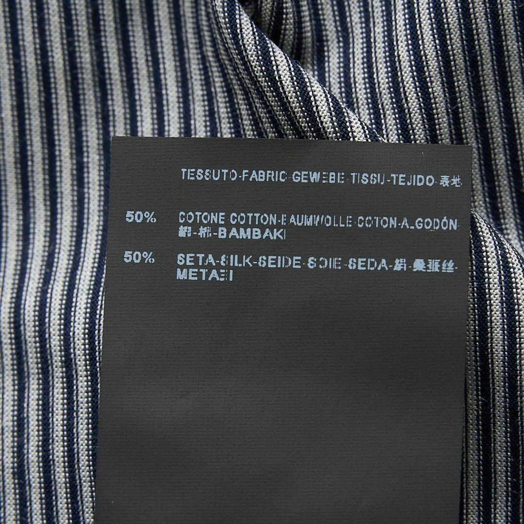 Saint Laurent Paris Saint Laurent Men's Striped Crewneck T-Shirt Size US M / EU 48-50 / 2 - 8 Thumbnail