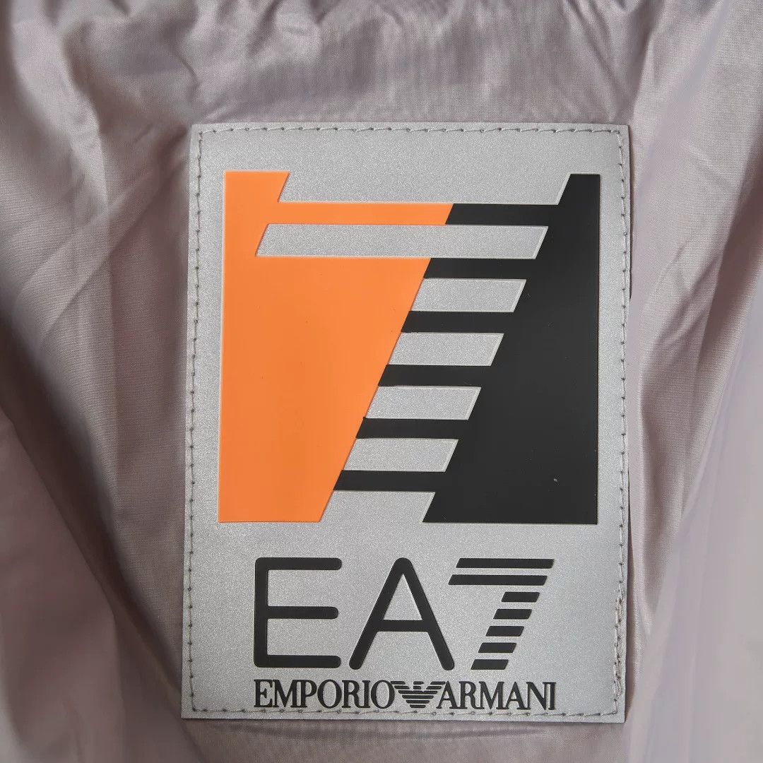 Emporio Armani EA7 Men's Patchwork Hooded Cotton Jacket Size US M / EU 48-50 / 2 - 7 Thumbnail