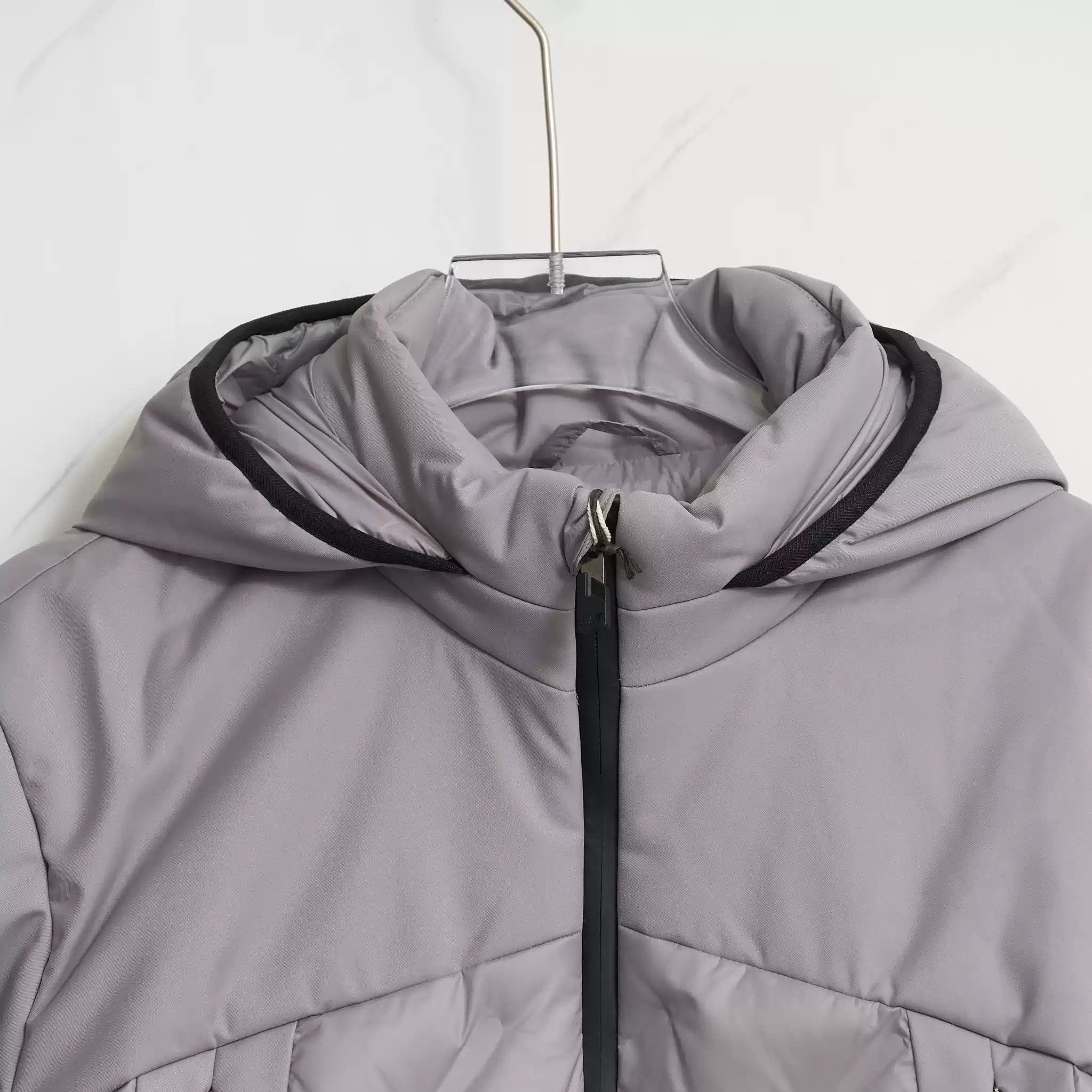 Emporio Armani EA7 Men's Patchwork Hooded Cotton Jacket Size US M / EU 48-50 / 2 - 2 Thumbnail
