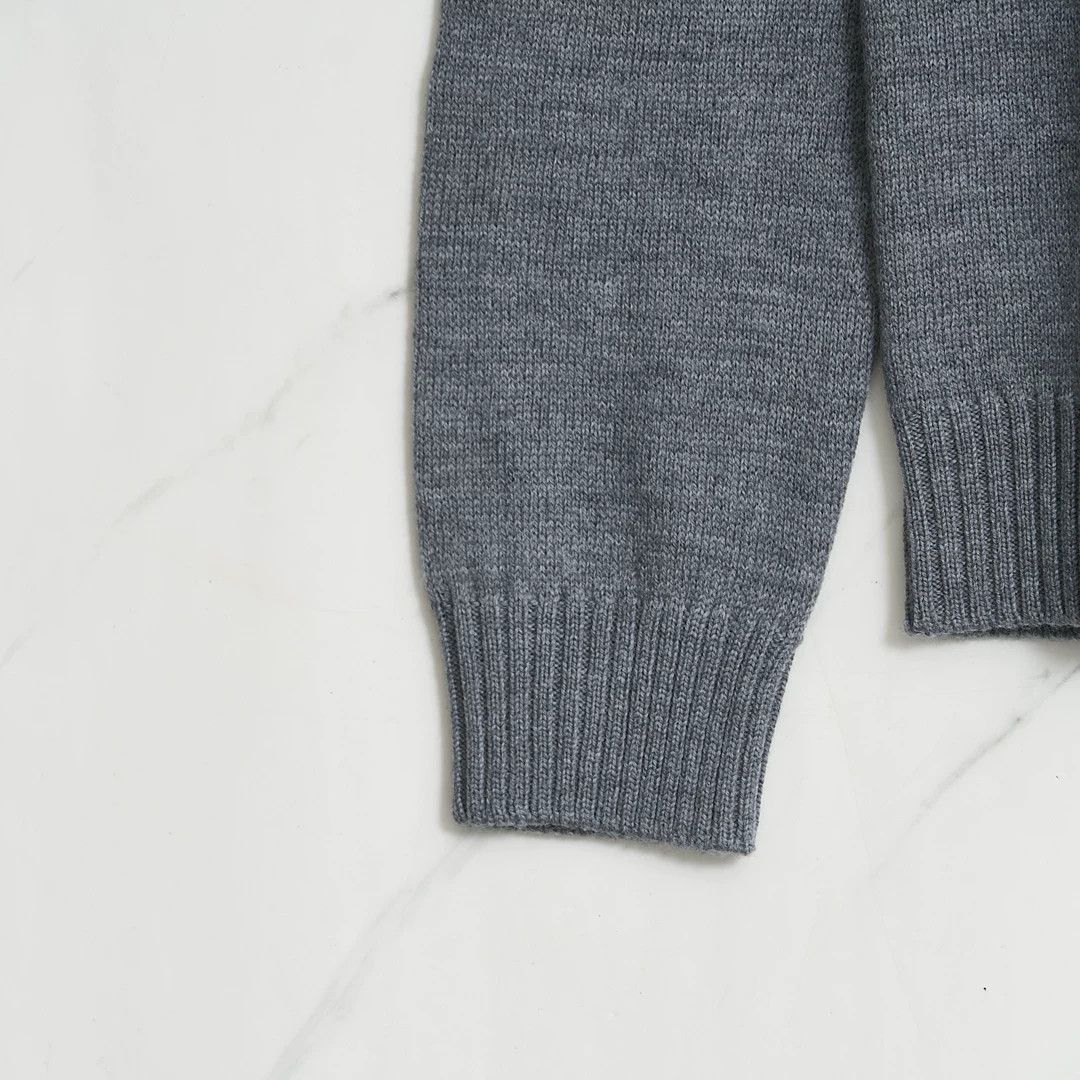 Jil Sander Jil Sander Men's Embroidered Turtleneck Size US M / EU 48-50 / 2 - 4 Thumbnail