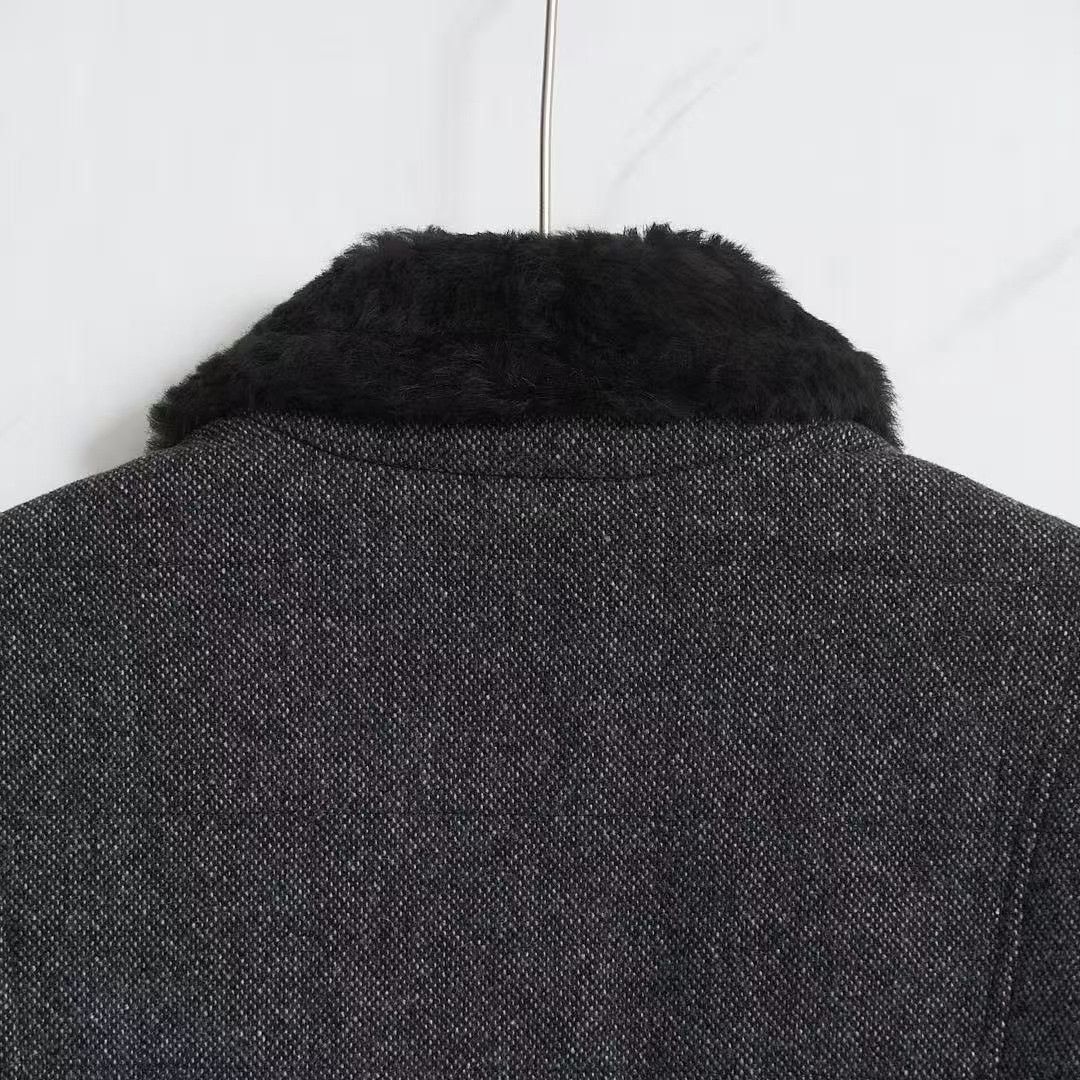 Dolce & Gabbana Dolce&Gabbana Men's Fur Collar Padded Coat Size US M / EU 48-50 / 2 - 8 Thumbnail