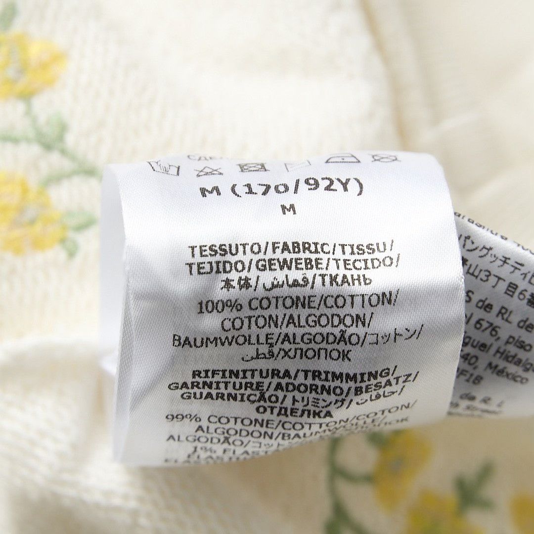 Gucci Gucci Women's Heavy Floral Embroidered Sweatshirt Size M / US 6-8 / IT 42-44 - 7 Thumbnail