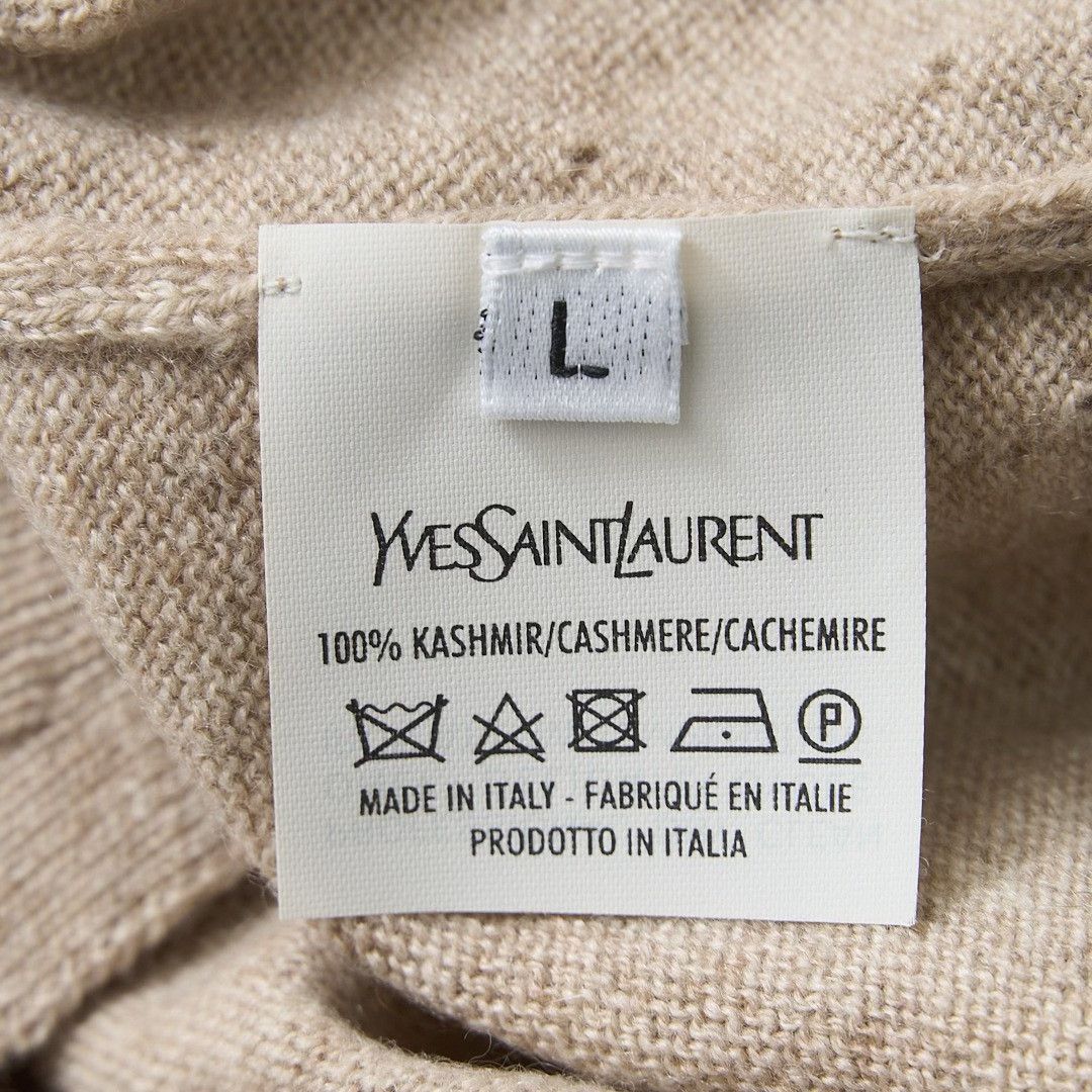 Saint Laurent Paris Saint Laurent Men's Logo Knit Sweater Size US M / EU 48-50 / 2 - 9 Thumbnail