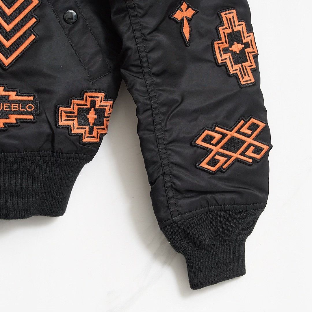 Marcelo Burlon Marcelo Burlon Men's Heavy Embroidered Bomber Jacket Size US S / EU 44-46 / 1 - 7 Thumbnail