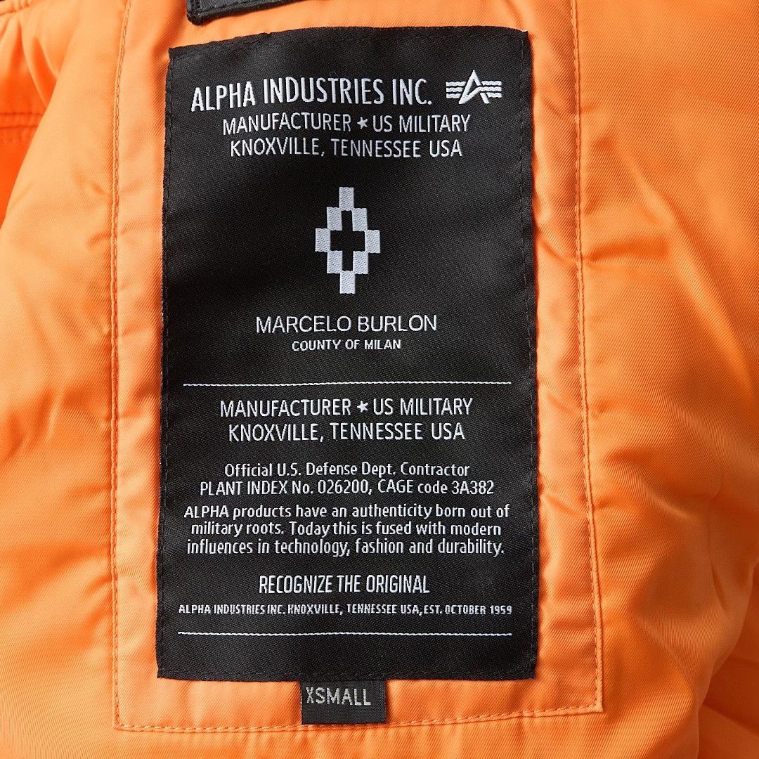 Marcelo Burlon Marcelo Burlon Men's Heavy Embroidered Bomber Jacket Size US S / EU 44-46 / 1 - 8 Thumbnail