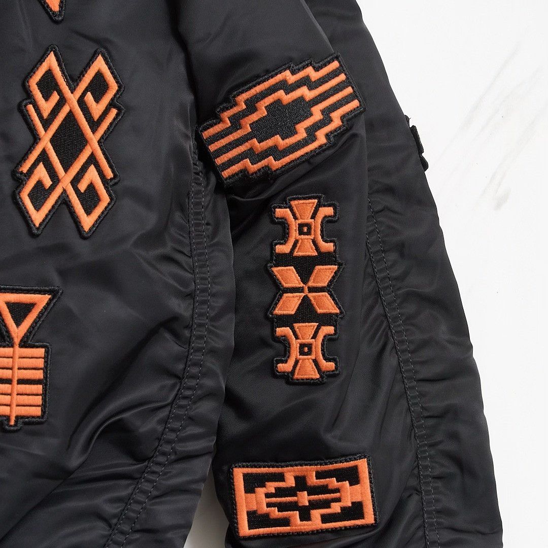 Marcelo Burlon Marcelo Burlon Men's Heavy Embroidered Bomber Jacket Size US S / EU 44-46 / 1 - 6 Thumbnail