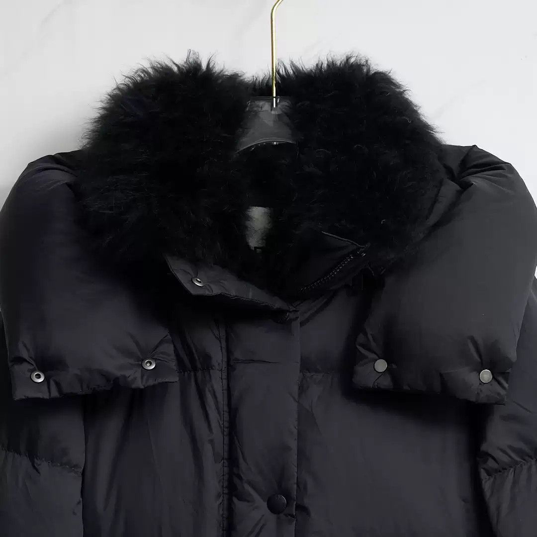 Yves Salomon Yves Salomon Women's Classic Hooded Down Jacket Size S / US 4 / IT 40 - 2 Thumbnail