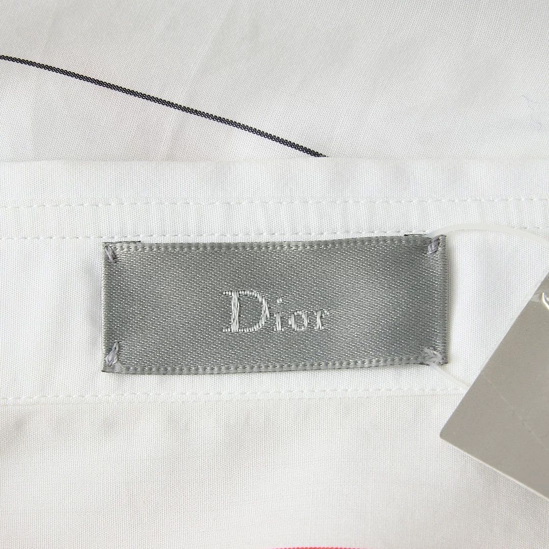 Dior Dior Men's Striped Long Sleeve Shirt Size US M / EU 48-50 / 2 - 6 Thumbnail