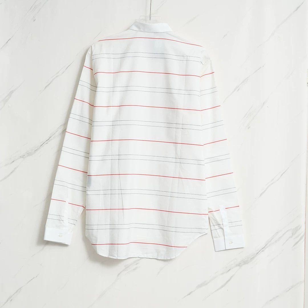 Dior Dior Men's Striped Long Sleeve Shirt Size US M / EU 48-50 / 2 - 4 Thumbnail