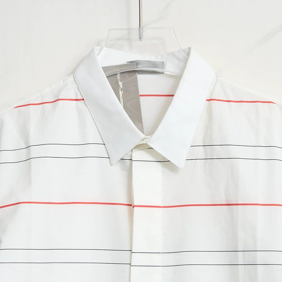 Dior Dior Men's Striped Long Sleeve Shirt Size US M / EU 48-50 / 2 - 2 Thumbnail