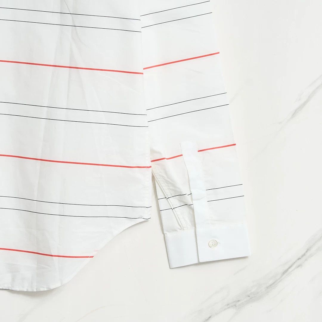 Dior Dior Men's Striped Long Sleeve Shirt Size US M / EU 48-50 / 2 - 5 Thumbnail