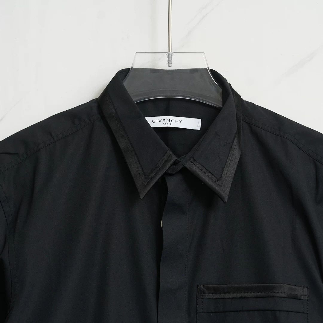 Givenchy Authentic Givenchy Men's Satin Panel Shirt Size US M / EU 48-50 / 2 - 2 Thumbnail