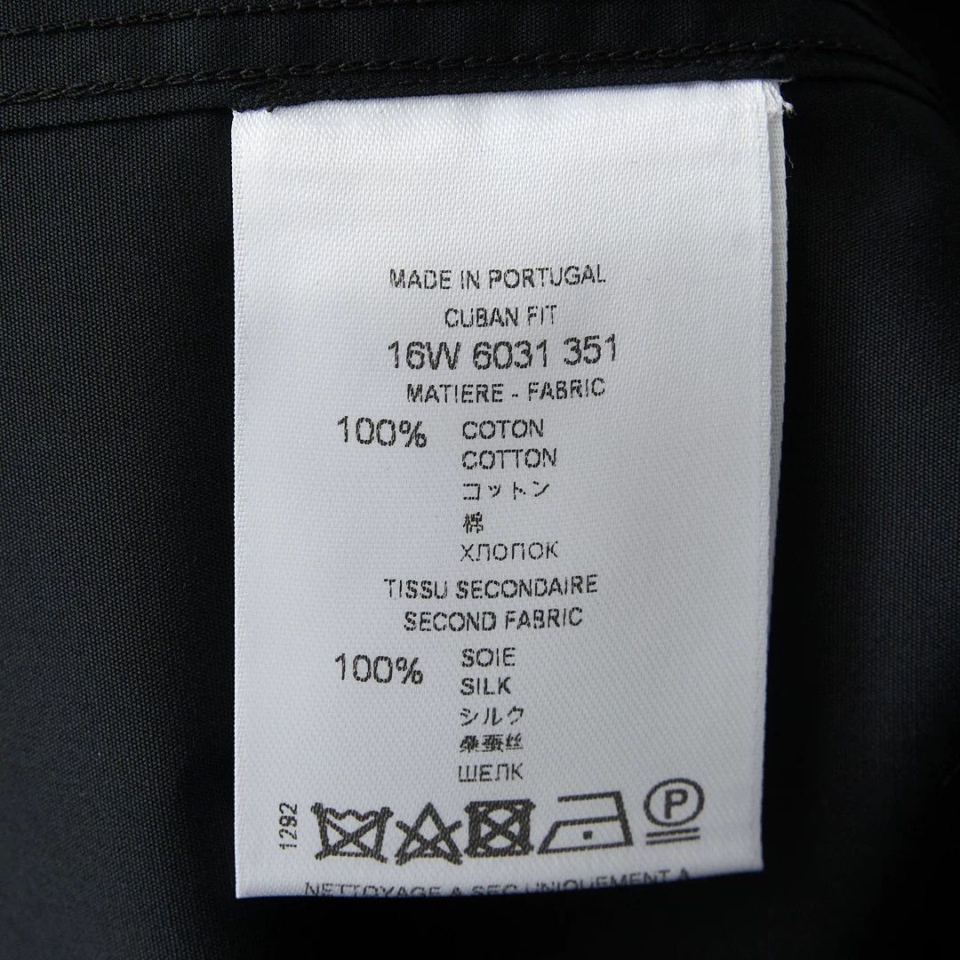 Givenchy Authentic Givenchy Men's Satin Panel Shirt Size US M / EU 48-50 / 2 - 8 Thumbnail