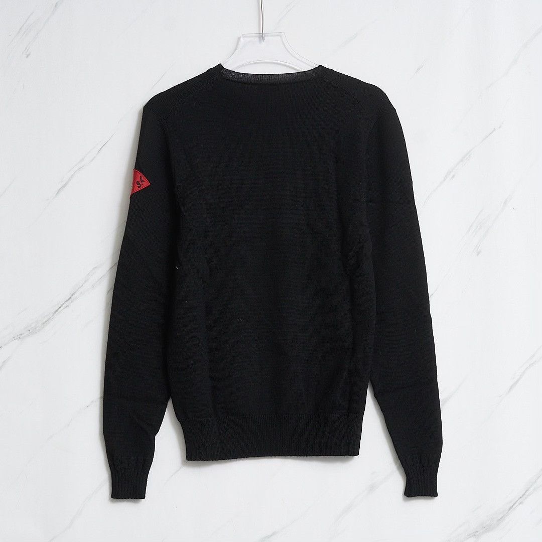 Saint Laurent Paris Saint Laurent Men's Logo Knit Sweater Size US S / EU 44-46 / 1 - 5 Thumbnail