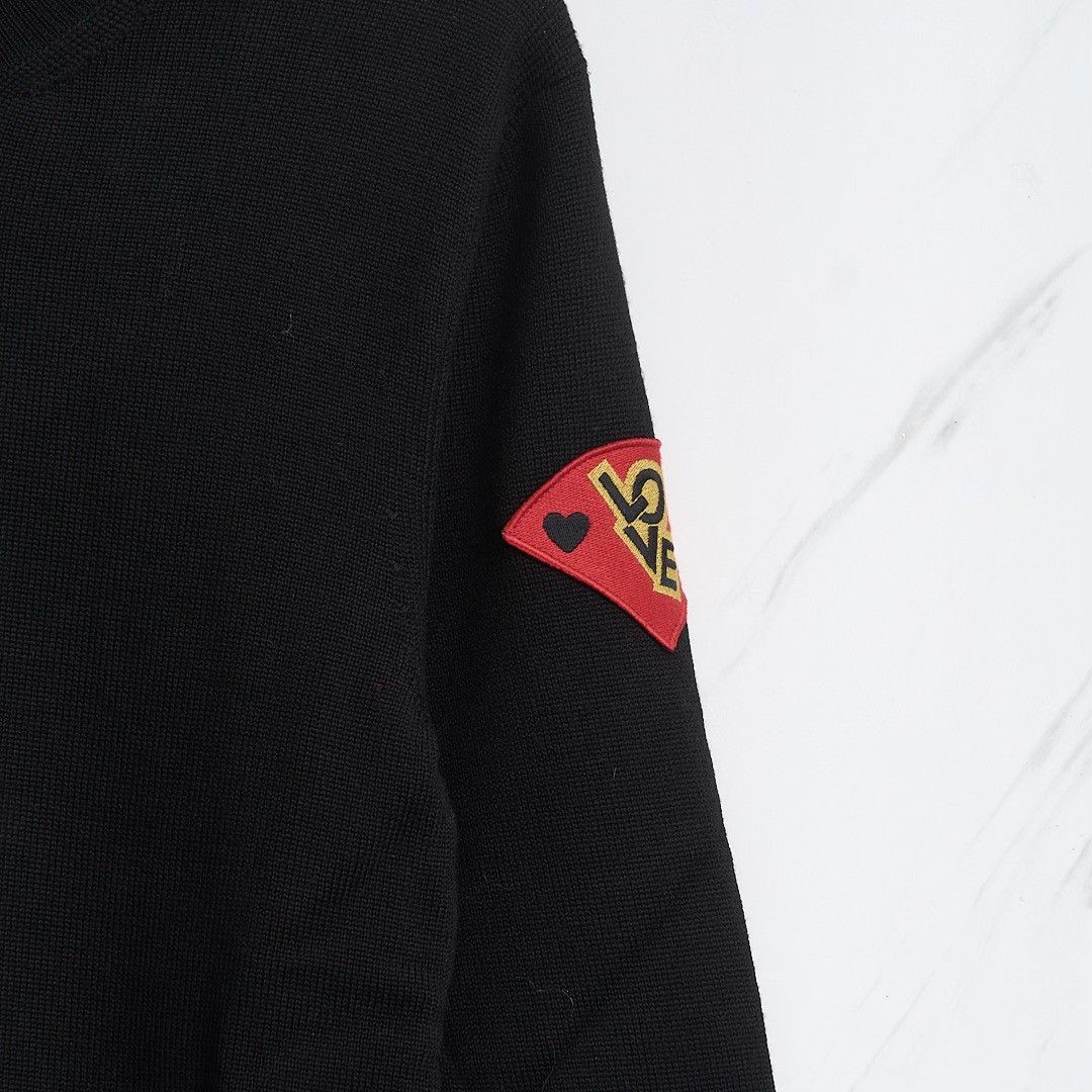 Saint Laurent Paris Saint Laurent Men's Logo Knit Sweater Size US S / EU 44-46 / 1 - 4 Thumbnail