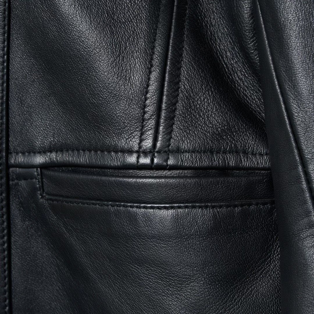 Colmar Colmar Women's Moto Leather Jacket Size S / US 4 / IT 40 - 4 Thumbnail